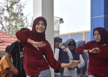 Semarak Kemerdekaan RI, Dikes Bone Bolango Gelar Lomba Senam Tabola Bale