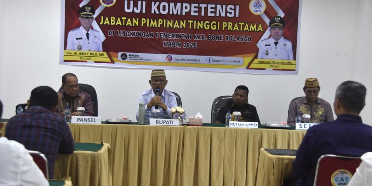 Bupati Bone Bolango Siap Gunakan Hasil Job Fit Untuk Perombakan Pimpinan OPD
