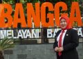 Sekretaris Dinas Komunikasi dan Informatika Bone Bolango yang juga peserta Pelatihan Kepemimpinan Administrator (PKA) Angkatan IV Pusat Pengembangan Sumber Daya Manusia Regional Makassar, Eriana Pajria Ningsih.