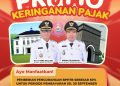 Pemkab Bone Bolango Luncurkan Program Keringanan Pajak Daerah Beri Diskon Hingga 50 Persen