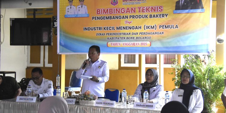 Pemkab Bone Bolango Pacu Pertumbuhan IKM Pemula Lewat Pelatihan Bakery