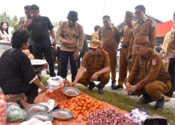 Warga Senang Harga Beras Turun, Wabup Risman Pastikan Stok Pangan Aman