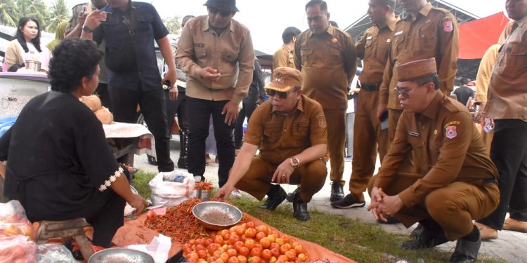Warga Senang Harga Beras Turun, Wabup Risman Pastikan Stok Pangan Aman