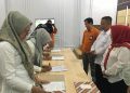 Penandatanganan komitmen bersama pelaksanaan penguatan Wali Data oleh para Sekretaris OPD di Pemerintah Kabupaten Bone Bolango. (F.Indra/Diskominfo)