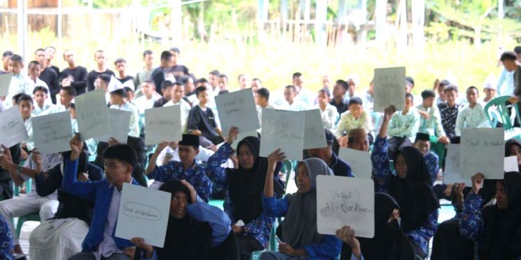 Baznas Bone Bolango Gelar NgeBaz, Tingkatkan Pemahaman Literasi Zakat di Kalangan Santri