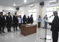 Pimpinan RSUD Toto Kabila Berganti, Bupati Ismet Mile Lantik dr. Thaib Saleh Sebagai Direktur Baru
