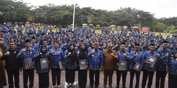 Bupati Ismet Mile Lantik 1.840 PPPK Paruh Waktu, Dorong Reformasi Birokrasi di Bone Bolango