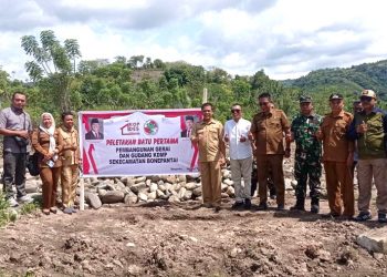 10 Desa di Bonepantai Mulai Bangun Gerai dan Gudang Koperasi Desa Merah Putih
