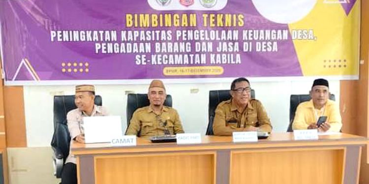 Aznan Tegaskan Pengelolaan Keuangan dan PBJ Aspek Krusial Dalam Penyelenggaraan Pemerintahan Desa