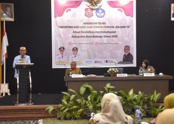 Ismet Mile Dorong Penguatan Karakter Guru TK Bone Bolango