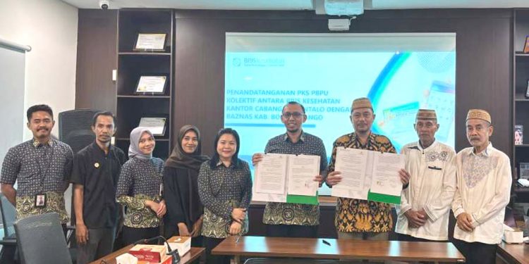 Gandeng BPJS Kesehatan, Baznas Bone Bolango Lindungi Warga Pinogu Dengan Program JKN