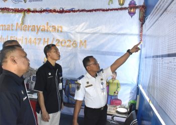 Kawal Hak Mudik Aman, Kanwil KemenHAM Sulteng Pantau Simpul Transportasi di Gorontalo