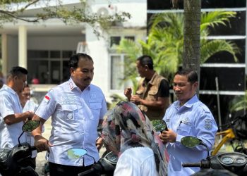 Aksi Sepeda Kajari Bone Bolango Kawal Aset Negara