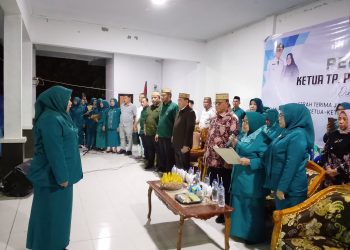 Penguatan Peran Keluarga, TP PKK Kabila dan Dasawisma Resmi Dilantik