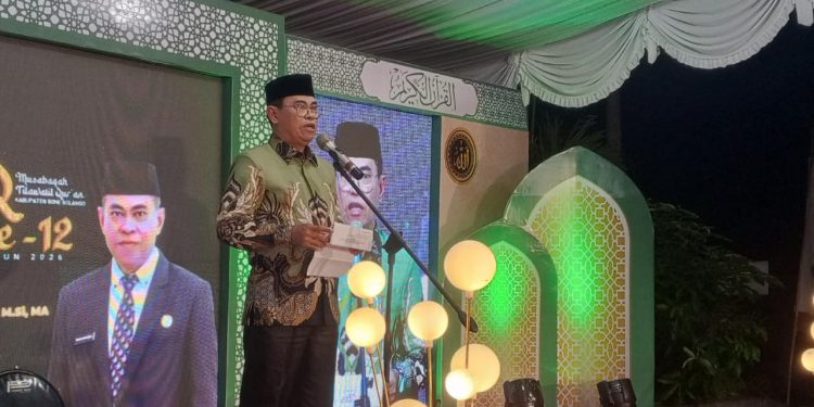 Sekda Iwan Mustapa Buka MTQ ke-XII Bone Bolango 2026, Tekankan MTQ sebagai Wahana Siar Islam