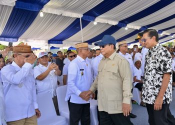 Bupati Ismet Mile Hadiri Peresmian Kampung Nelayan Merah Putih oleh Presiden Prabowo di Gorontalo