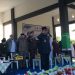 Bupati Ismet Mile saat menjadi inspektur upacara Peringatan Hari Kebangkitan Nasional ke-118 tingkat Kabupaten Bone Bolango yang dirangkaikan dengan Hari Kearsipan ke-55 dan Semarak Hari Ulang Tahun Kabupaten Bone Bolango ke-23 yang digelar di Lapangan Alun-Alun Bone Bolango, Rabu (20/5/2026). (F.Indra/Diskominfo)