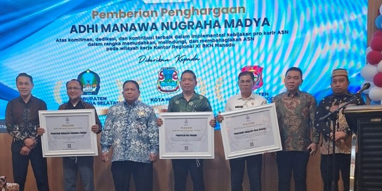 Bone Bolango Sabet Penghargaan Adhi Manawa Nugraha Pratama