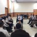 Bupati Bone Bolango, Ismet Mile, saat menerima audiensi Kepala Balai Pemasyarakatan (Bapas) Kelas II Gorontalo, I Putu Sukohartawan, bersama jajaran di Ruang Kerja Bupati, Kamis (11/6/2026). (F.Indra/Diskominfo)