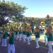 Suasana Lapangan Alun-Alun Bone Bolango, Sabtu (27/6/2026), tampak berbeda dari biasanya. Sejak pagi, ratusan kader PKK dari 18 kecamatan yang ada di Bone Bolango hadir dengan penuh semangat untuk mengikuti Pencanangan Hari Kesatuan Gerak (HKG) PKK ke-54 Tingkat Kabupaten Bone Bolango. (F.Indra/Diskominfo)