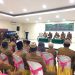 Bupati Ismet Mile didampingi Sekda Iwan Mustapa saat memimpin Rapat Koordinasi di Ruang Lupa Lelah Kantor Bupati, Selasa (21/7/2026). (F.Indra/Diskominfo)