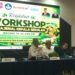 Bupati Ismet Mile saat membuka Workshop Manajerial Kepala Sekolah jenjang TK, SD, dan SMP di Grand Q Hotel, Kota Gorontalo, Kamis (30/7/2026). (F.Indra/Diskominfo)