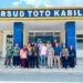 Kunjungan visitasi Rumah Sakit Jejaring dari Fakultas Kedokteran Universitas Sam Ratulangi (Unsrat) Manado ke Rumah Sakit Umum Daerah (RSUD) Toto Kabila, Sabtu (1/8/2026).