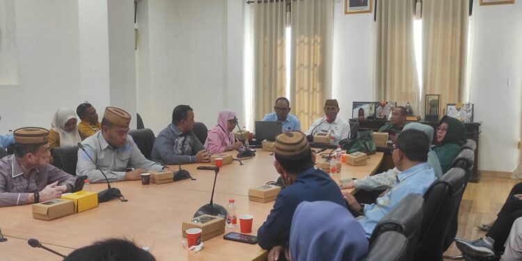 Rapat persiapan pelaksanaan Pilkades Serentak 2027, Kamis (6/8/2026). (F. Munifa/Diskominfo)