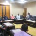 Ketua DPRD Provinsi Gorontalo, Idrus M.T. Mopili, saat menerima langsung aspirasi Pemerintah Kabupaten Bone Bolango bersama perwakilan masyarakat terkait kelanjutan Program Pembangunan Jalan Tulabolo–Pinogu di Ruang Kerja Ketua DPRD Provinsi Gorontalo, Kamis (6/8/2026).