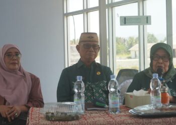 Ruwaida Ismet Mile saat menghadiri Sosialisasi Portal Digital Pijar Bunda PAUD di Galeri Dekranasda Bone Bolango, Kamis (3/9/2026). (F.Onal/Prokopim)
