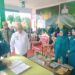 Ruwaida saat melantik Ketua TP PKK Kecamatan Bulawa dan Dasawisma di Lapangan Desa Kaidundu, Kecamatan Bulawa, Sabtu (5/9/2026). (F.Sandi/Diskominfo)