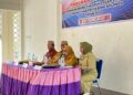 Ruwaida Mile saat menghadiri kegiatan Program Genting tingkat Kabupaten Bone Bolango tahun 2026 di BPU Tapa, Kamis (10/9/2026). (F. Indra/Diskominfo)