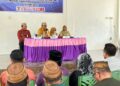 Bupati Ismet Mile saat menghadiri kegiatan Program Gerakan Orang Tua Asuh Cegah Stunting (Genting) tingkat Kabupaten Bone Bolango tahun 2026 di BPU Tapa, Kamis (10/9/2026). (F.Indra/Diskominfo)