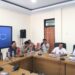 Satgas Pemuda Peduli dan Pengawal Tambang, Kelvin Tolinggi saat menghadiri Rapat Dengar Pendapat bersama DPRD Bone Bolango, Pemerintah Kabupaten Bone Bolango dan PT Gorontalo Minerals di Ruang Rapat DPRD Bone Bolango, Rabu (16/9/2026).