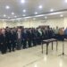Bupati Ismet Mile saat melantik dan mengambil sumpah Pejabat Administrator, Pengawas dan Kepala Puskesmas di lingkungan Pemerintah Kabupaten Bone Bolango yang dilaksanakan di Ruang Lupa Lelah, Selasa (22/9/2026).