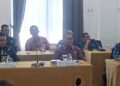Pembahasan Sinkronisasi Usulan Program Listrik Perdesaan (Lisdes) 2026–2029 yang dihadiri Asisten III Administrasi Setda Bone Bolango, Ichsan Budiman Wantogia, mewakili Bupati Bone Bolango Ismet Mile, di Kantor PT PLN (Persero) UP3 Gorontalo.