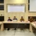 Focus Group Discussion (FGD) I Penelitian Komoditas, Produk, dan Jenis Usaha (KPJU) Unggulan 2026 yang digelar Badan Perencanaan Pembangunan, Penelitian dan Pengembangan Daerah (Bappeda Litbang) Bone Bolango bersama Bank Indonesia dan Pusat Kajian Kebijakan Perekonomian (PUSKAPPEK) di Ruang Rapat Bappeda Bone Bolango, Selasa (29/9/2026).
