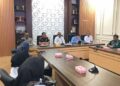 Bupati Bone Bolango, Ismet Mile saat menerima Kunjungan Kerja Pemerintah Provinsi Gorontalo dan Kejaksaan Tinggi Gorontalo dalam rangka Sosialisasi, Pendataan, dan Verifikasi tentang Potensi Pendapatan Daerah yang berlangsung di Ruang Rapat Bupati, Kamis (1/10/2026)