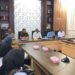 Bupati Bone Bolango, Ismet Mile saat menerima Kunjungan Kerja Pemerintah Provinsi Gorontalo dan Kejaksaan Tinggi Gorontalo dalam rangka Sosialisasi, Pendataan, dan Verifikasi tentang Potensi Pendapatan Daerah yang berlangsung di Ruang Rapat Bupati, Kamis (1/10/2026)