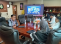 Pelaksana Tugas (Plt) Kepala Dinas Komunikasi dan Informatika Bone Bolango, Ichsan Budiman Wantogia saat melakukan konsultasi dan konsolidasi program di Kementerian Komunikasi dan Digital (Komdigi)