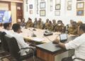 Sekretaris Daerah Bone Bolango, Iwan Mustapa saat melakukan Entry Meeting bersama BPK Perwakilan Provinsi Gorontalo di Ruang Rapat Sekda , Senin (26/10/2026). (F. Munifa/Diskominfo)